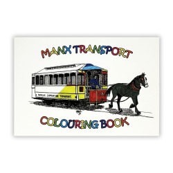 MANX TRANSPORT COLOURING BOOK MG 060
