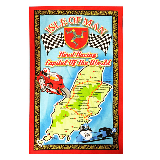 ROAD RACING  TEA-TOWEL MG 336