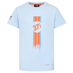 LIGHT BLUE KIDS STRIPE TEE - 1102K LB
