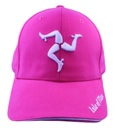 RAISED PUFF/LEGS-PINK BASEBALL CAP  MG 119