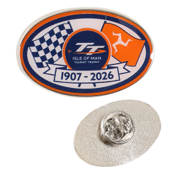 2026 TT WHITE - PIN BADGE  LAB 162