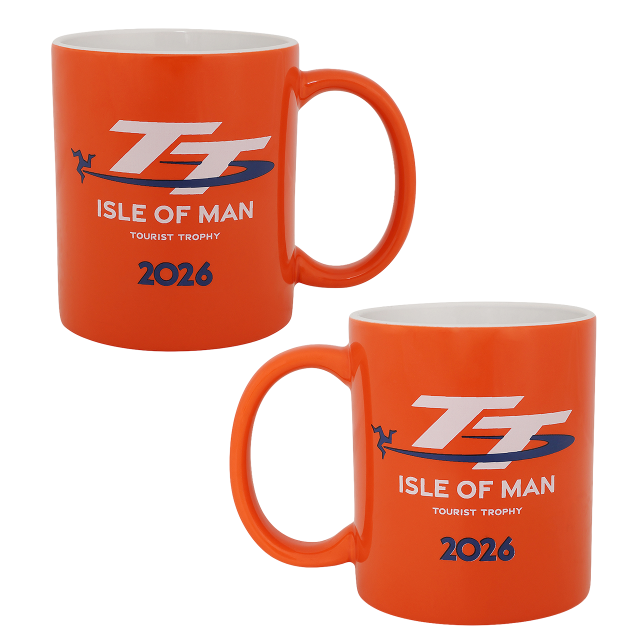 2026 TT LOGO - ORANGE  MUG LAB 167