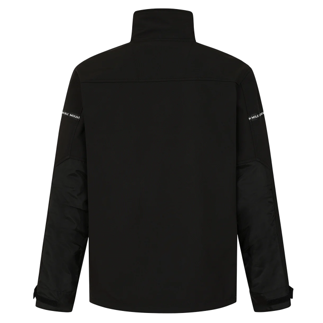 169JB - IOM MOUNTAIN MILE BIKER JET BLACK JACKET