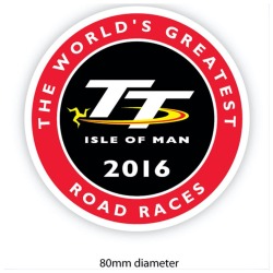 2016 Official TT Sticker (large) – 16STICKER2