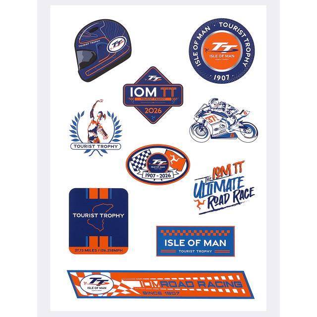 2026 TT STICKER - PACK  LAB 171
