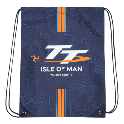 TT NAVY - STRIPE DRAWSTRING BAG  LAB 173