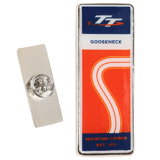 CORNER PIN BADGE - GOOSENECK  LAB 179