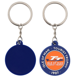 TT NAVY - RUBBER KEYRING  LAB 186
