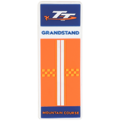 TT -GRANDSTAND TALL ORANGE MAGNET  LAB 188
