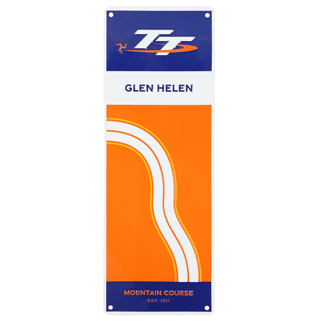 METAL SIGN - GLEN HELEN LAB 193