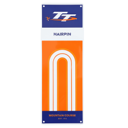 METAL SIGN - HAIRPIN LAB 195