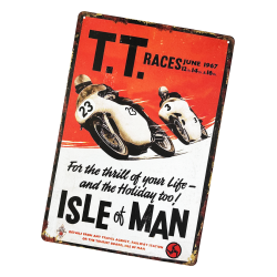 1967 TT  METAL WALL SIGN MG 952