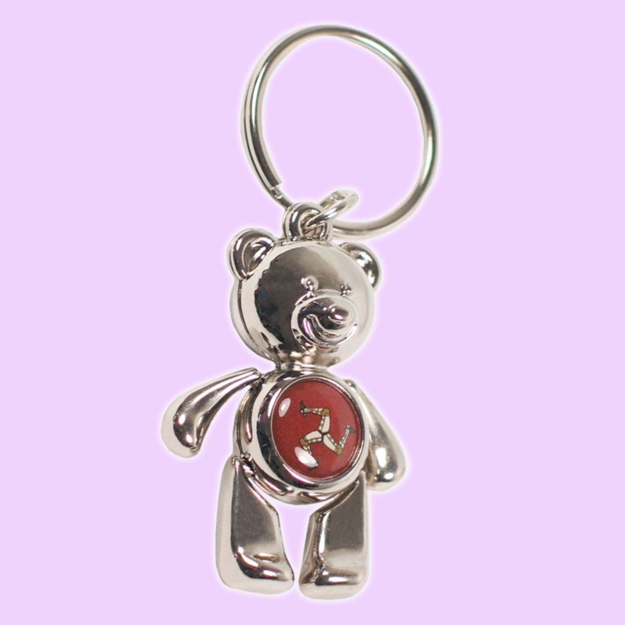 metal teddy bear