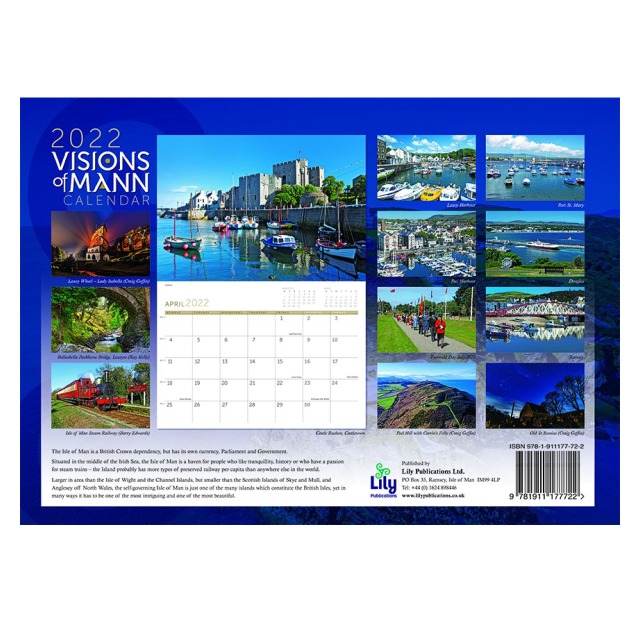 Visions of Mann A4 Calendar 2022 MG 371