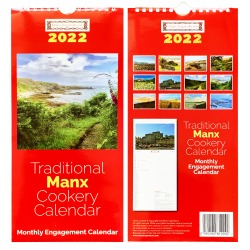 TRADITIONAL MANX COOKERY Slimline Calendar 2022 MG 406