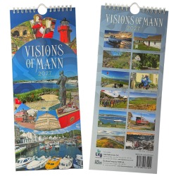 2027- VISIONS OF MANN SLIM WALL CALENDAR  MG 395