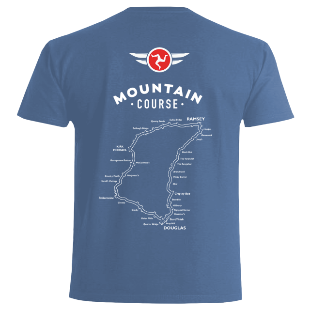 SHADOW/BIKE AIR FORCE BLUE T-SHIRT ATS 24