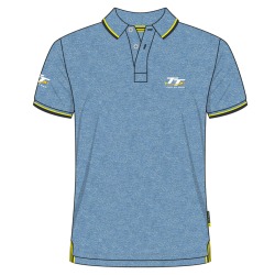 TT SKY BLUE MARL POLO 20AP7