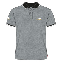 TT GREY/BLACK FLECK POLO 20AP8