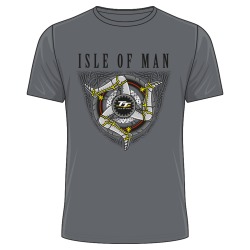 TT- 3LEGS CHARCOAL T-SHIRT - 20ATS18C