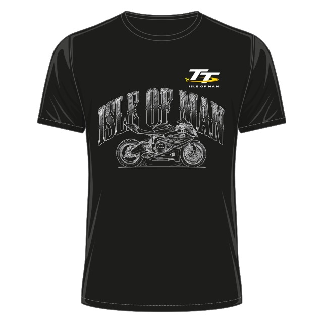 WESTERN BIKE  BLACK T-SHIRT -20ATS20