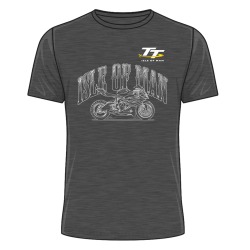 WESTERN BIKE T-SHIRT - D HEATHER 20ATS20DH