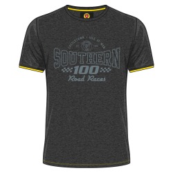 SOUTHERN 100 DARK GREY DELUXE T-SHIRT 20S100-ACTS1