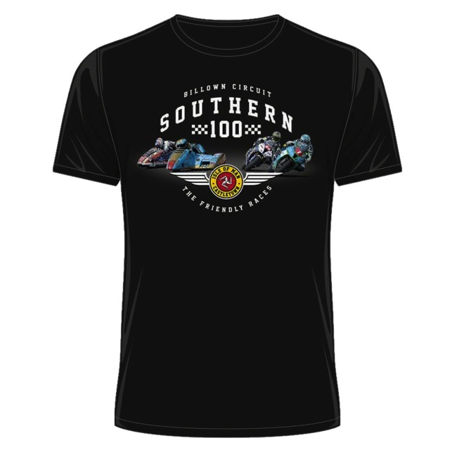 BLACK - SOUTHERN 100 T-SHIRT 20S100B