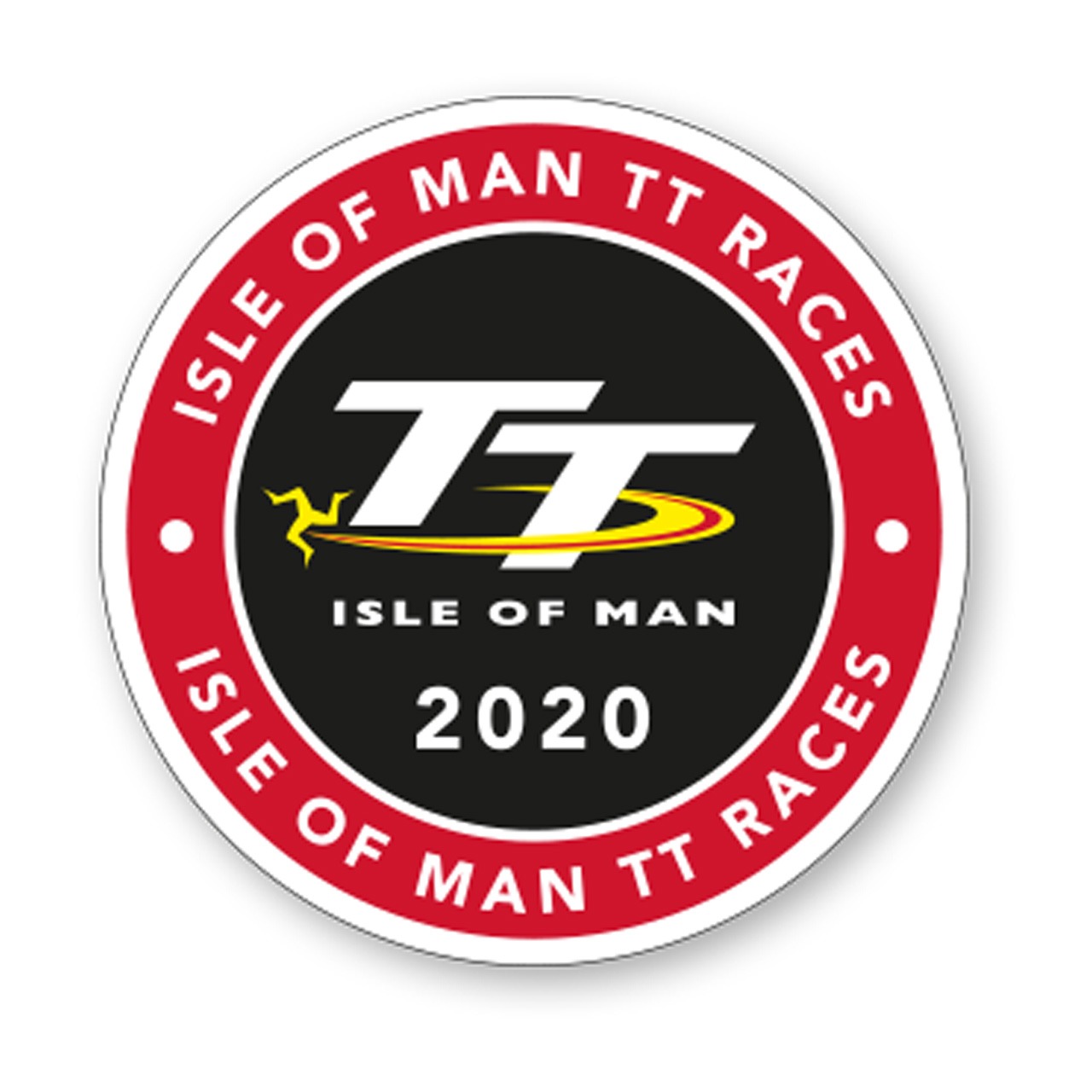 Collection of 8 Bushy's Isle of Man TT Official Car Stickers from the 10's 
