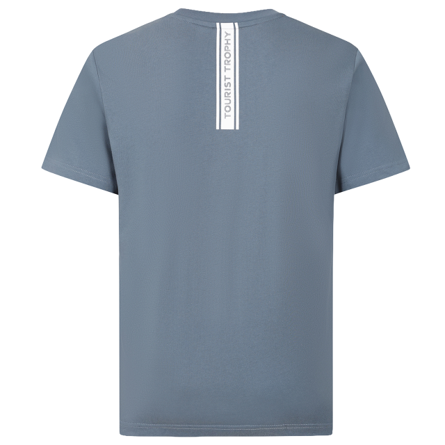 TT OFFICIAL BLUE GREY T-SHIRT - LAB 219
