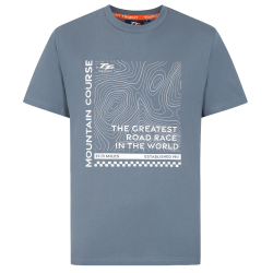 TT OFFICIAL BLUE GREY T-SHIRT - LAB 219
