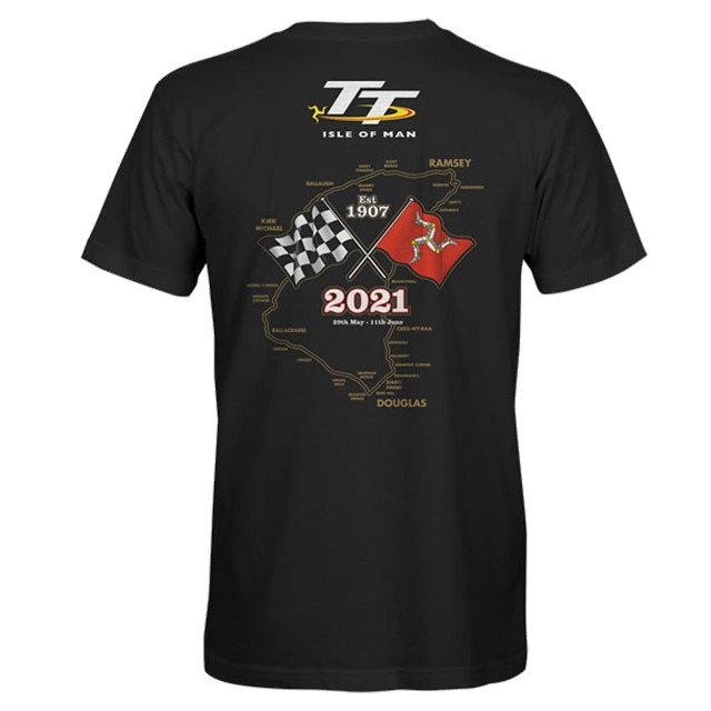  2021 TT Black Gold Bikes T-Shirt 21ATS1 