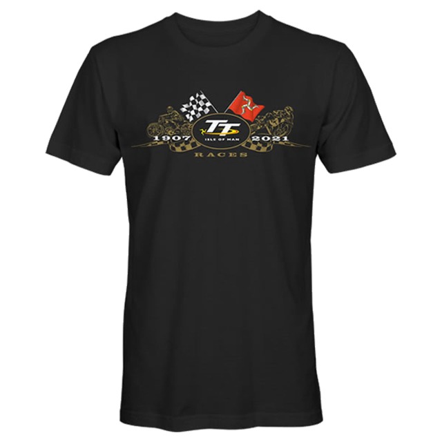  2021 TT Black Gold Bikes T-Shirt 21ATS1 