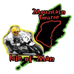 ISLAND -BIKE -STICKER MG 457
