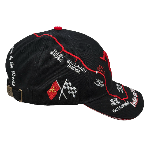 MOUNTAIN COURSE BLACK MAP CAP HBB 1