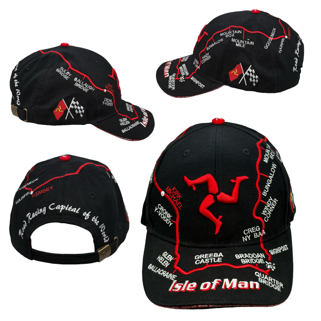 MOUNTAIN COURSE BLACK MAP CAP HBB 1