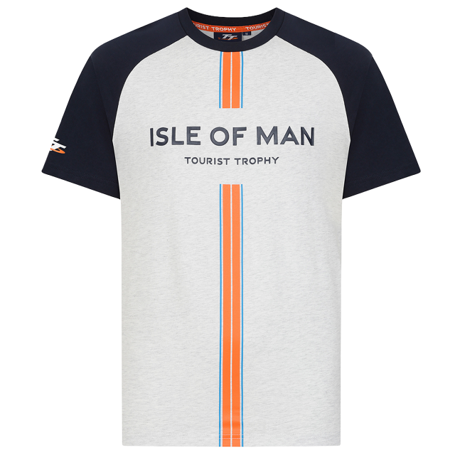 TT OFFICIAL GREY MARL T-SHIRT - LAB 221