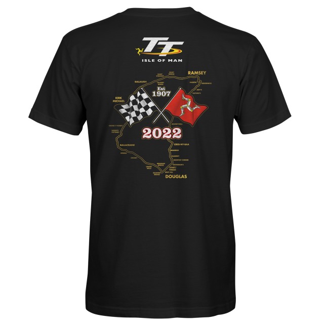  2022 TT Black Gold Bikes T-Shirt 22ATS1B