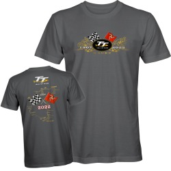  2022 TT Charcoal Gold Bikes T-Shirt 22ATS1C