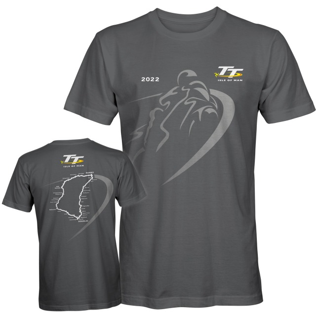  2022 TT Charcoal Shadow T-Shirt 22ATS2C