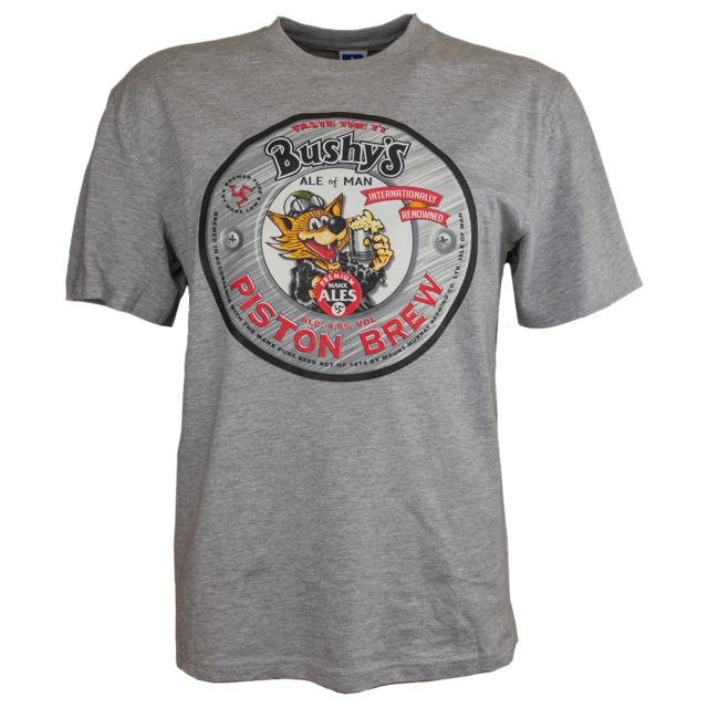Bushys Piston Brew Adults  T-shirt MPT 1540