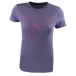 TWILIGHT PURPLE LADIES FASHION TEE LPT 2204