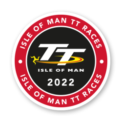 2022 OFFICIAL TT STICKER  22ST1