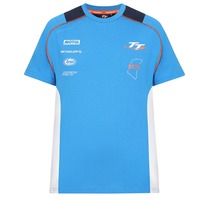 TT OFFICIAL BRIGHT BLUE T-SHIRT - LAB 233