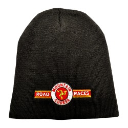 ROAD RACES BLACK BEANIE MG 519