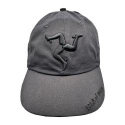 MANX 3LEGS - CHARCOAL BASEBALL CAP MG 506