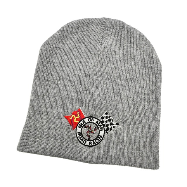 CROSS FLAGS LIGHT/GREY BEANIE MG 522