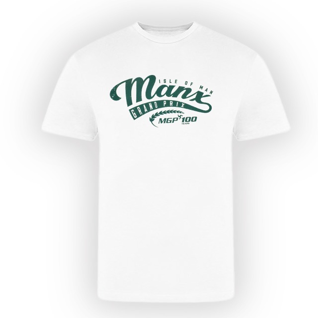 MGP 100 YEARS KIDS -WHITE T-SHIRT MGP 097W