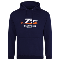 TT LOGO - NAVY HOODIE TTNH 430