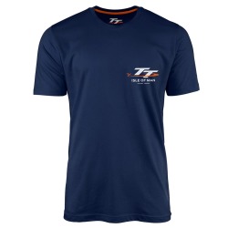 TT MAP NAVY T-SHIRT 23TT0064